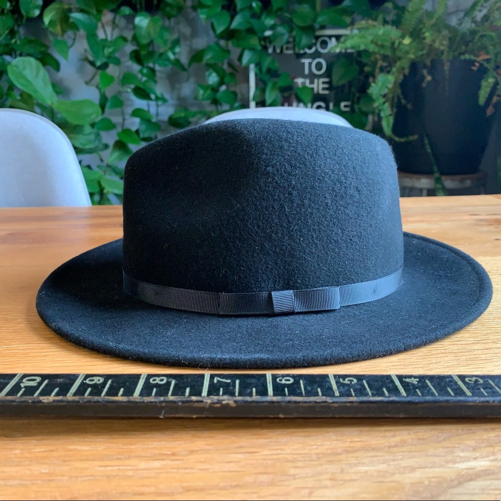 Wool Stiff Brim Fedora